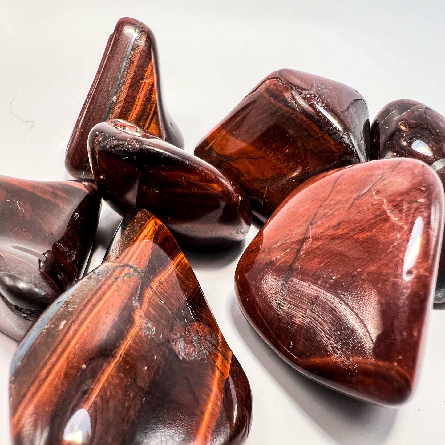 Tumbled - Tigers Eye Red