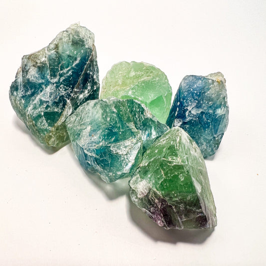 Rough Cut - Fluorite Rainbow