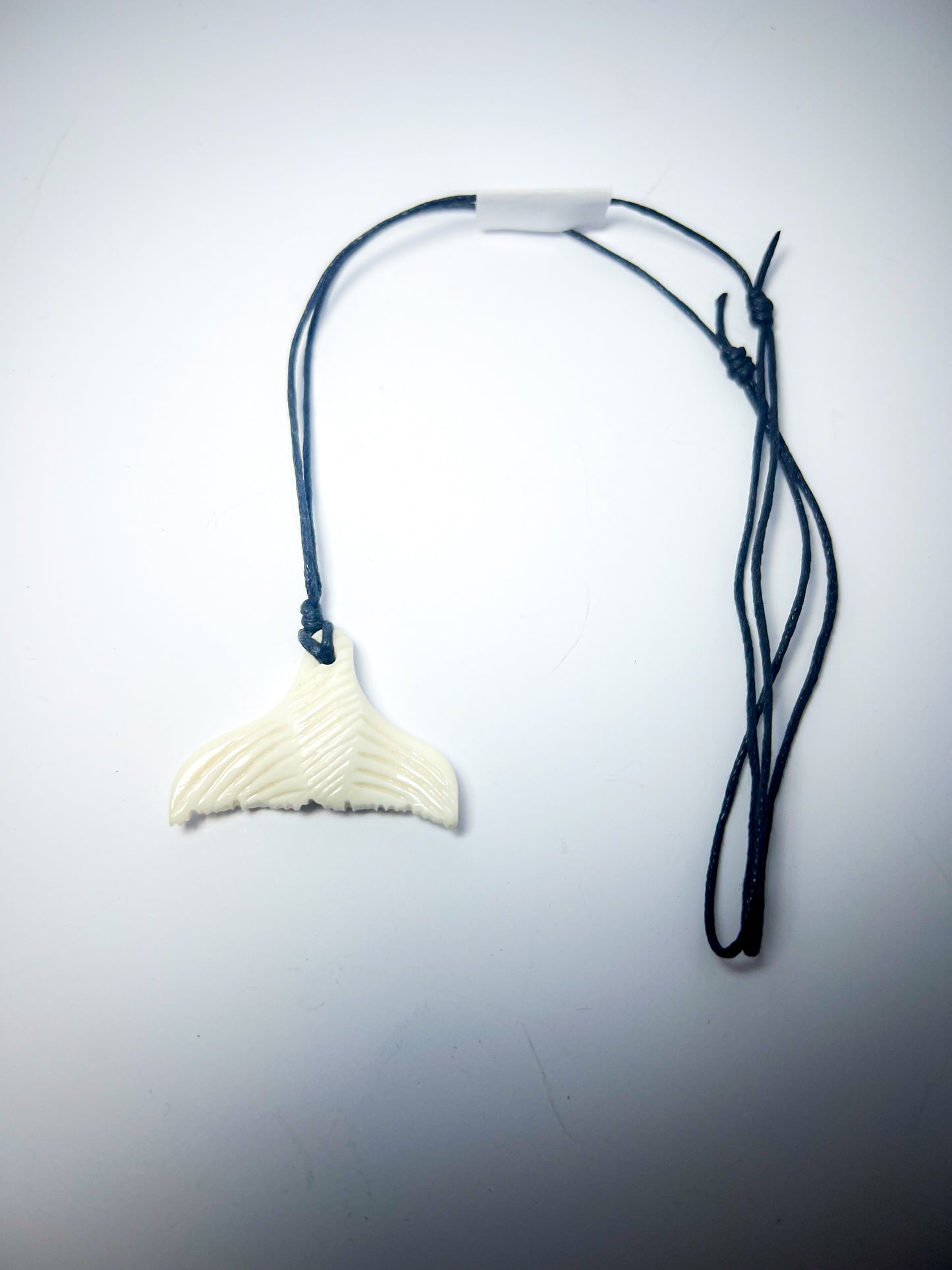 Necklace - Hand Carved Whale Tail (1 of a kind)