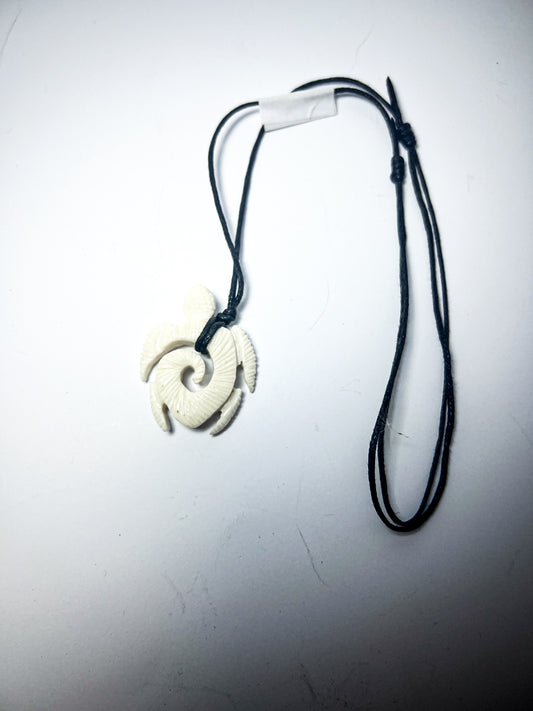 Necklace - Hand Carved Turtle (1 of a kind)