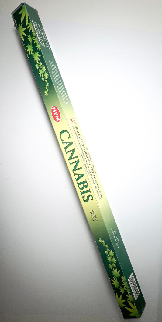 Incense Sticks - HEM Cannabis (Extra Length)