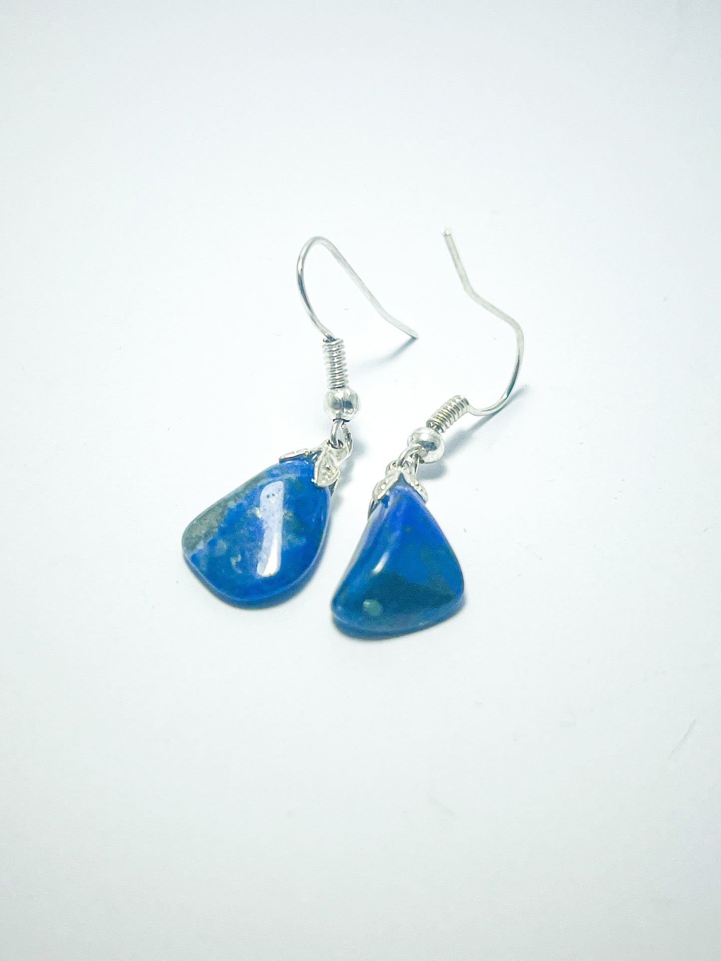 Earrings - Lapis Lazuli Nugget